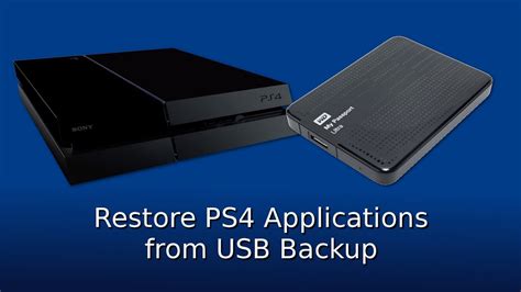 How to Back Up and Restore Your PS4 HDD to a USB Drive.